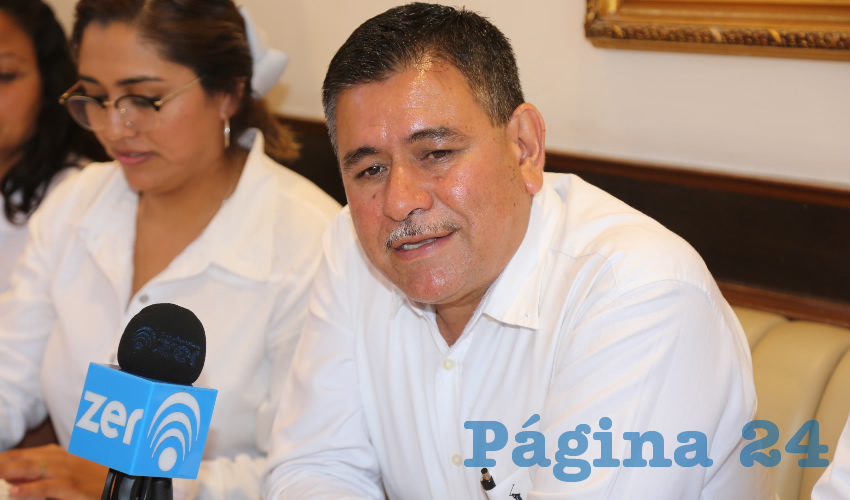 Pedro P&eacute;rez G&oacute;mez, dirigente de Antorcha Campesina en Aguascalientes