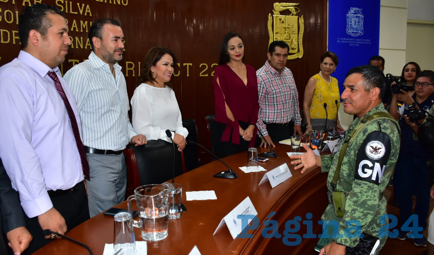 Se acordó trabajar de manera conjunta en la instalación de puntos fijos de observación y en diversos operativos que permitan garantizar la seguridad de los ciudadanos