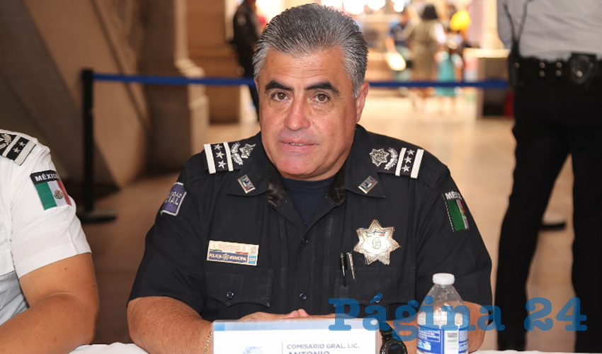 Antonio Martínez Romo, titular de la SSPM (Foto: Eddylberto Luévano Santillán)