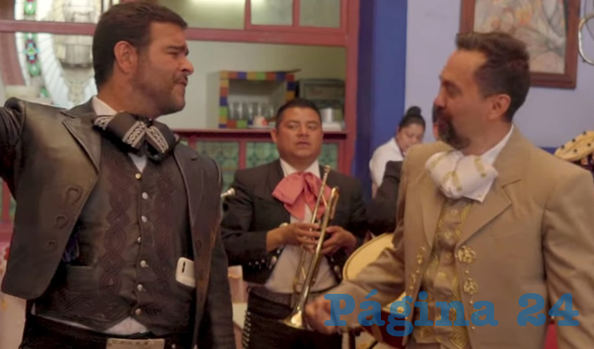 El “spot” que hizo Francisco Arturo Federico Ávila Anaya junto al cantante Pablo Montero