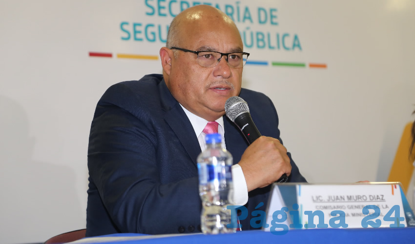 Juan Muro Díaz, titular de la Policía Ministerial (Foto: Eddylberto Luévano Santillán)