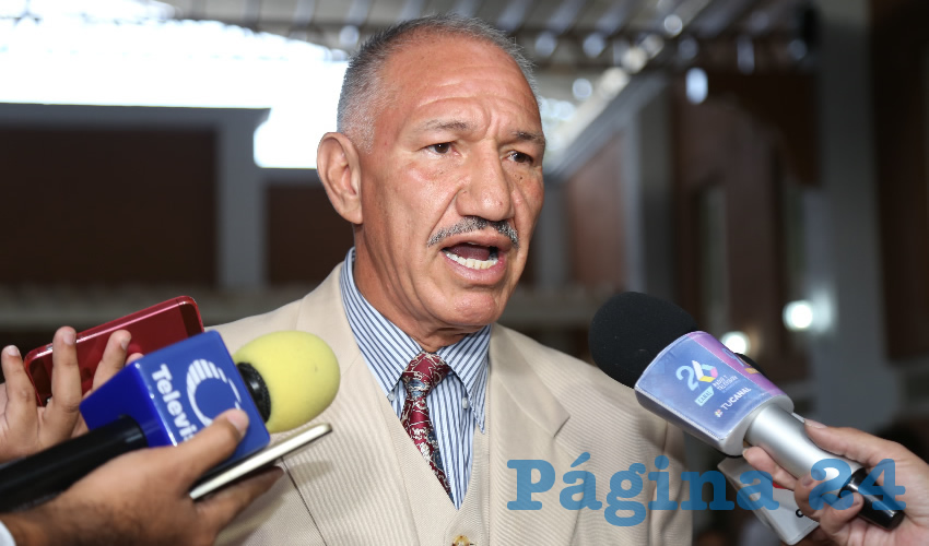 Julio C&eacute;sar Aguirre Garc&iacute;a, presidente de la Asociaci&oacute;n Libre de Abogados y Postulantes de Aguascalientes (Foto: Eddylberto Lu&eacute;vano Santill&aacute;n)