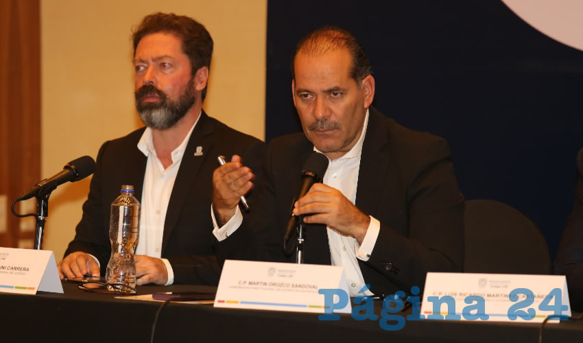 Martín Orozco Sandoval asegura que ya no hay transatototas para que lleguen nuevas empresas (Foto: Eddylberto Luévano Santillán)