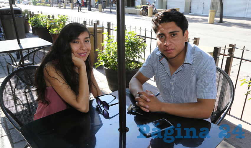 En Las Antorchas almorzaron Fernanda Sánchez Álvarez y Edson Vargas Treviño