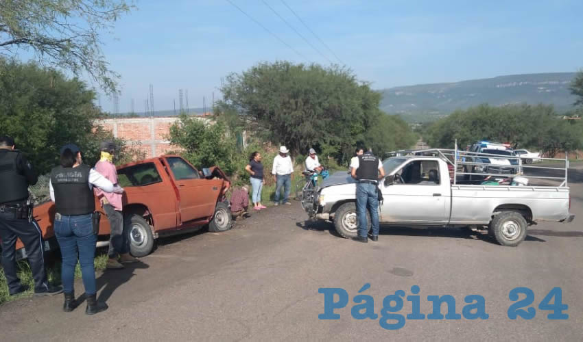 El accidente ocurrió en la carretera estatal 82, en Calvillo