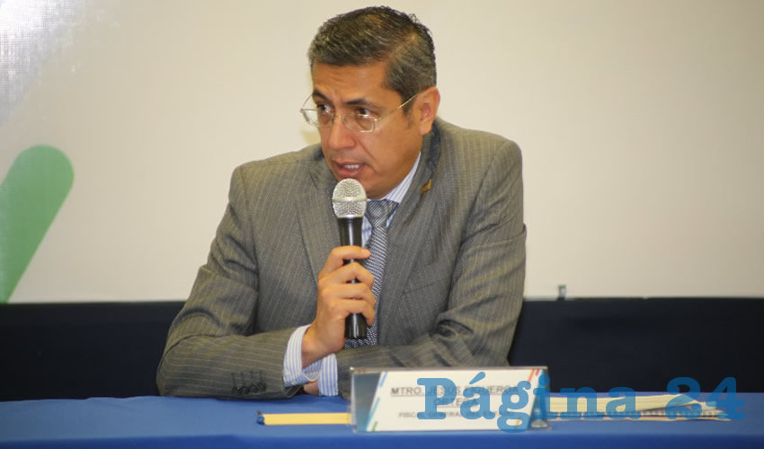 Jesús Figueroa Ortega asegura que en la Fiscalía sí están bien preparados (Foto: Eddylberto Luévano Santillán)