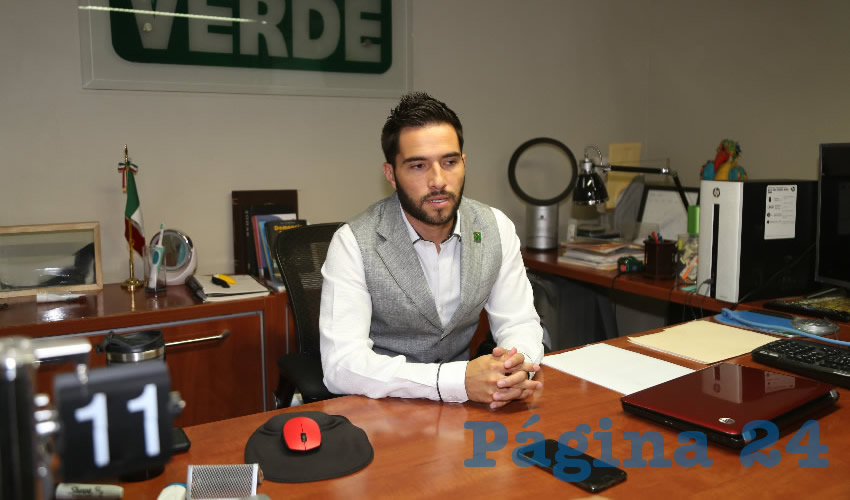 Misael Girón Montoya, presidente estatal del PVEM (Foto: Archivo)