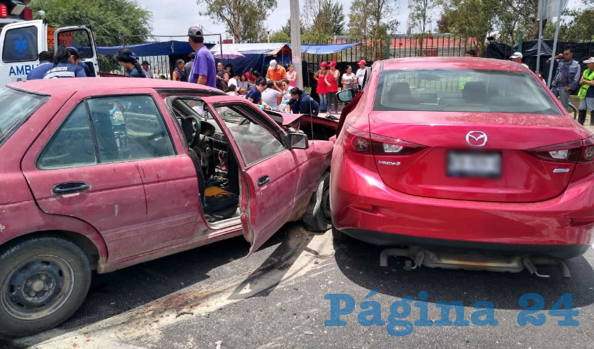 El percance ocurrió en la carretera federal 70 oriente, en la comunidad El Retoño, El Llano