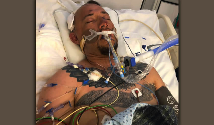 El desconocido está encamando en el Hospital Hidalgo