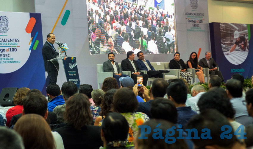 El gobernador Mart&iacute;n Orozco Sandoval present&oacute; el Programa de Fortalecimiento a Emprendedores y Mipymes 2019