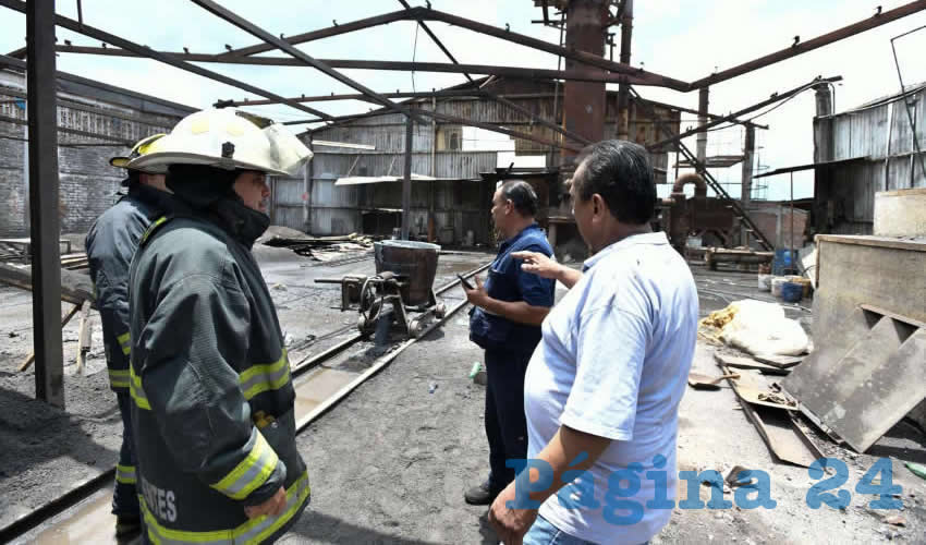 : La empresa donde ocurri&oacute; el incidente se dedicaba a la fundici&oacute;n de metales