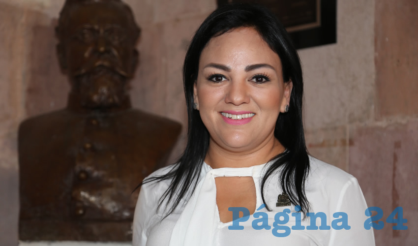 Gloria Mar&iacute;a Romo Cuesta, presidenta de la AHMA (Foto: Eddylberto Lu&eacute;vano Santill&aacute;n)