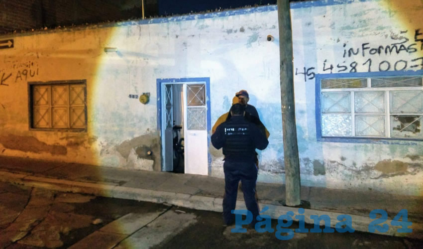 En esta casa de en calle Picacho Oriente 514, se mató Jovita Hernández Chaires