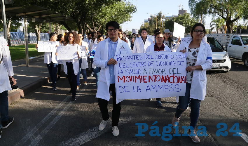 Los estudiantes de medicina hicieron un llamado a que se abra la plataforma para realizar las inscripciones a la brevedad
