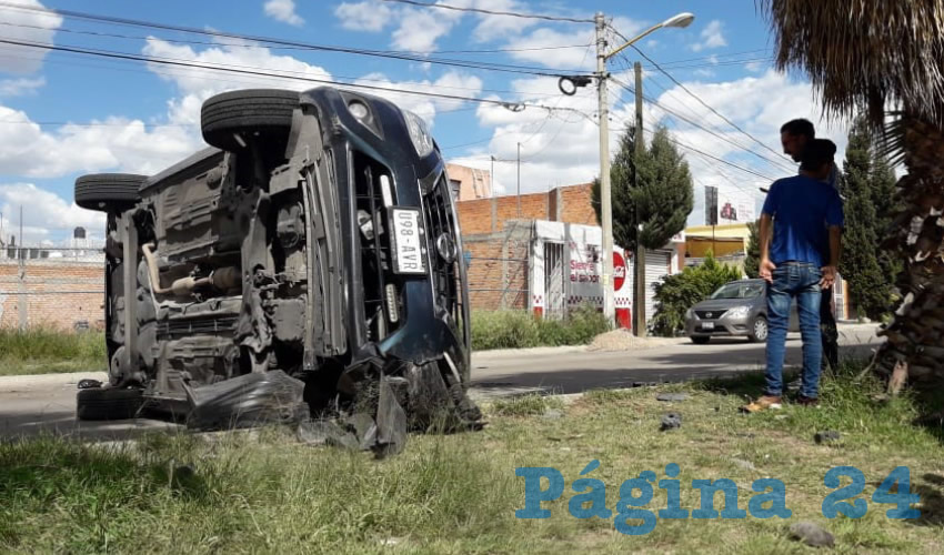 El accidente ocurrió en avenida Mariano Escobedo