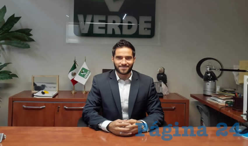 Misael Girón Montoya, delegado del PVEM (Foto: Eddylberto Luévano Santillán)
