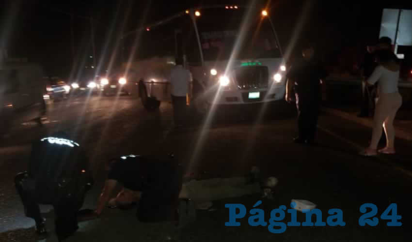 Clemente Raygoza Romero fue embestido sobre bulevar a Zacatecas