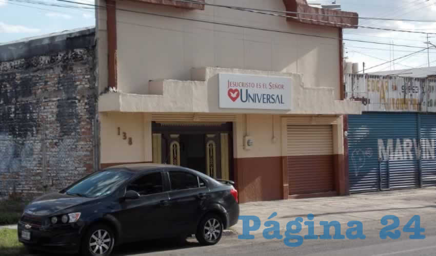 El santuario Cristo es el Señor Universal fue visitado por los amantes de lo ajeno