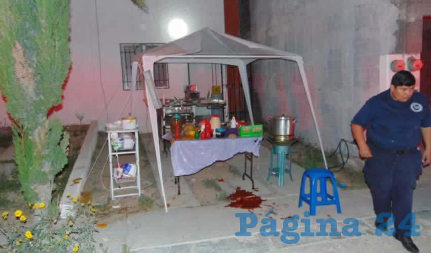 En este puesto ocurrió el percance originado por fallas en la instalación de gas