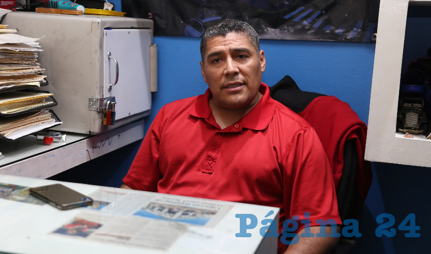 Gerardo Durán Medina, líder de Comerciantes del Mercado Terán (Foto: Archivo)