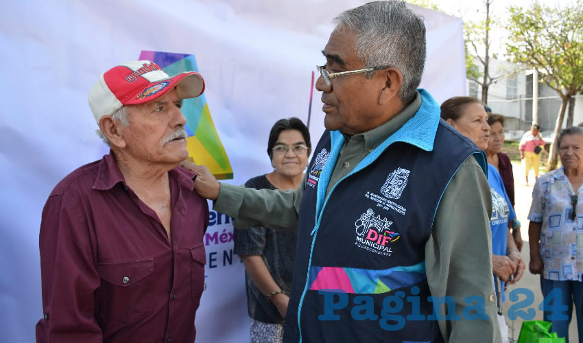Se visitaron 311 Clubes de la Tercera Edad, 219 urbanos y 92 rurales, en lugares como el fraccionamiento Insurgentes, Progreso y Gremial