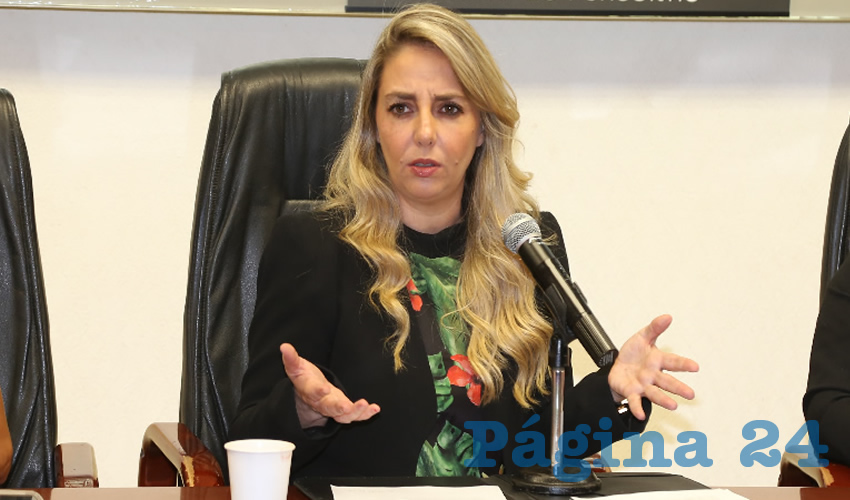 Yuriria &Aacute;lvarez Madrid, directora general del programa de Trata de Personas de la Quinta Visitadur&iacute;a General de la CNDH (Foto: Eddylberto Lu&eacute;vano Santill&aacute;n)