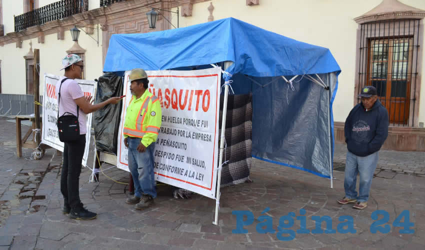 Raúl Cardona Castillo fue despedido de la minera Peñasquito en Mazapil, sin que hasta el momento reciba liquidación, pese a que ha interpuesto una demanda contra la empresa por despedirlo de manera injustificada (Foto Merari Martínez)