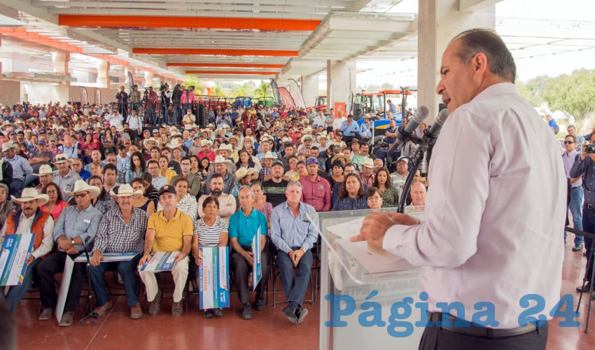 El gobernador Mart&iacute;n Orozco Sandoval encabez&oacute; la entrega de apoyos del Programa de Concurrencia con Entidades Federativas 2019