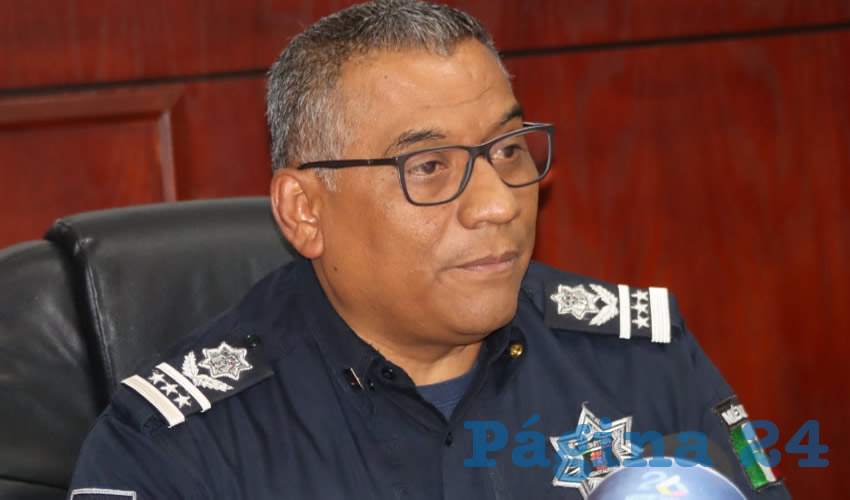 Jonás Chávez Marín, subsecretario de Seguridad Pública del Estado