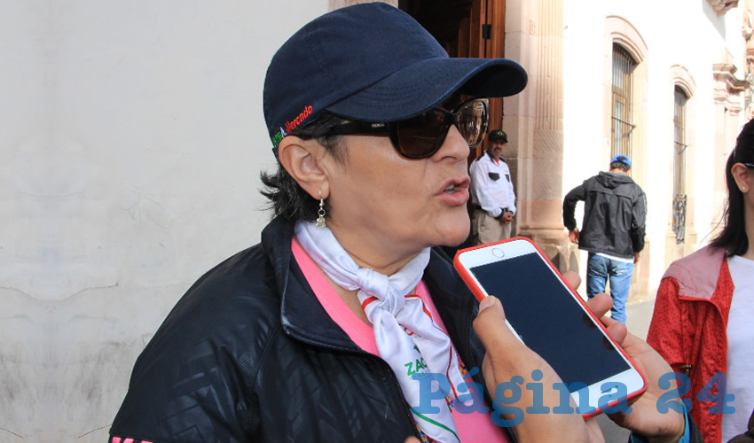 Gema Mercado Sánchez, titular de la Secretaría de Educación (Seduzac) (Foto Archivo Página 24)