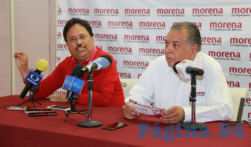 Cuitláhuac Cardona Campos y Fernando Alférez Barbosa arremeten contra Manuel de Jesús Bañuelos y Aldo Ruiz Sánchez (Foto: Eddylberto Luévano Santillán)