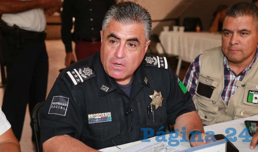 Antonio Mart&iacute;nez Romo, titular de la SSPM (Foto: Eddylberto Lu&eacute;vano Santill&aacute;n)