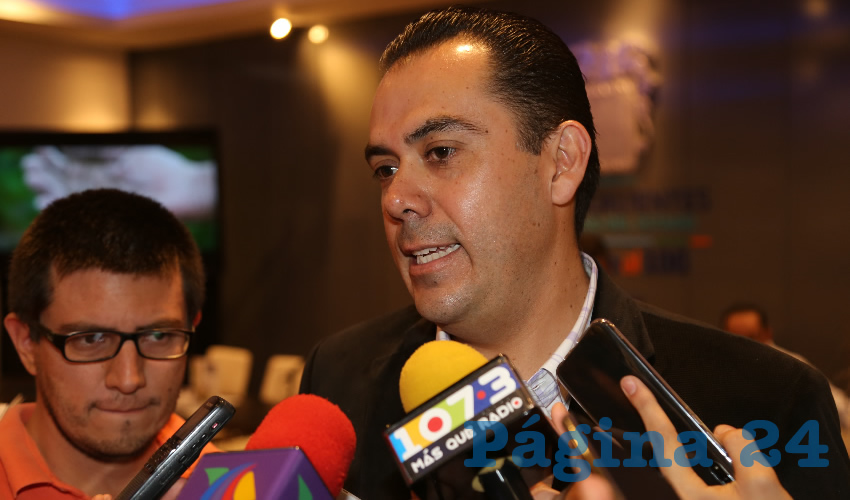 Manuel Alejandro Gonz&aacute;lez Mart&iacute;nez, titular de la Sedrae (Foto: Eddylberto Lu&eacute;vano Santill&aacute;n)
