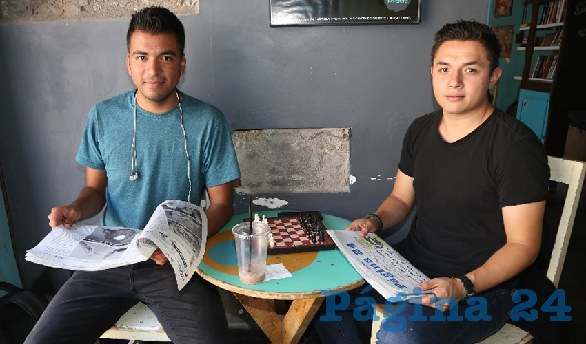 En Caf&eacute; Classiq.T departieron Jacob Ibarra Andrade y Jos&eacute; de Jes&uacute;s Jim&eacute;nez Cruz
