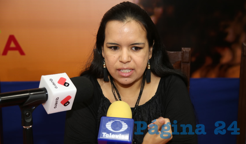 Violeta Sabás Díaz de León, coordinadora del OVSGA (Foto: Eddylberto Luévano Santillán)