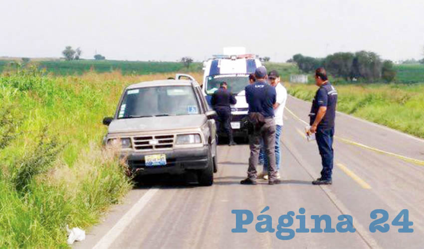 El cuerpo del infortunado fue encontrado en la calle Paseo del Valle al cruce con la avenida Adolf B. Horn/Foto: Especial