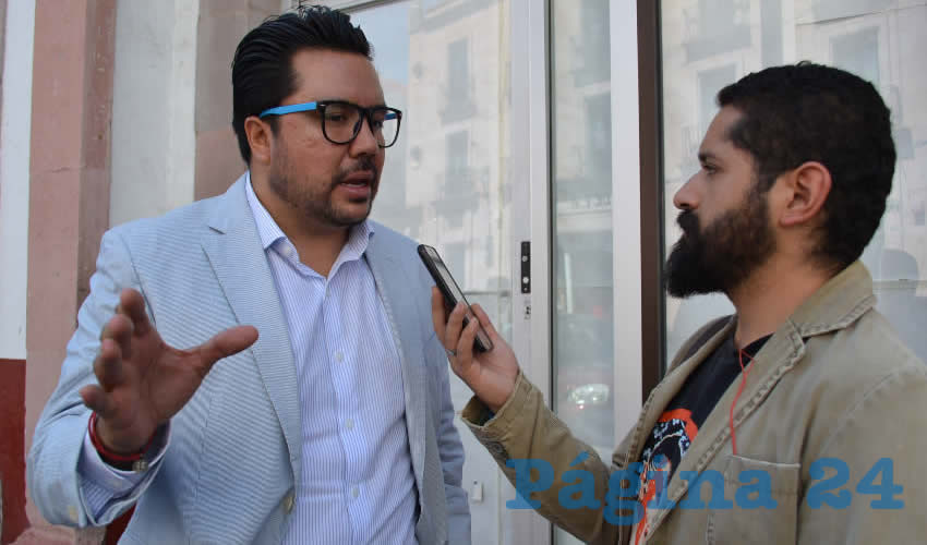 Omar Carrera Pérez, diputado local por Movimiento Regeneración Nacional (Foto: Merari Martínez)