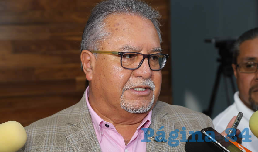 Pedro Guti&eacute;rrez Romo, presidente del Centro Coordinador Empresarial (Foto: Eddylberto Lu&eacute;vano Santill&aacute;n)