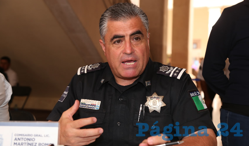 Antonio Martínez Romo, titular de la SSPM (Foto: Eddylberto Luévano Santillán)
