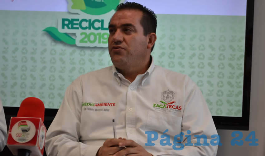 Luis Fernando Maldonado Moreno, titular de la Secretaría de Agua y Medio Ambiente (SAMA)
