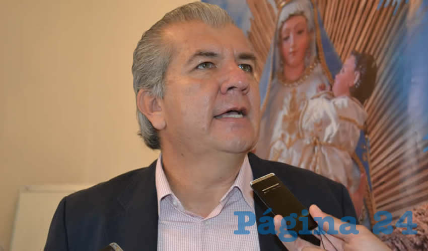 Jesús Quezada Jáuregui, director de Asuntos Religiosos del gobierno estatal (Foto: Merari Martínez)
