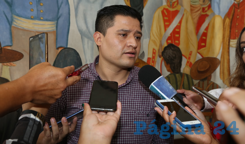 Heder Guzm&aacute;n Espejel, diputado local (Foto:Eddylberto Lu&eacute;vano Santill&aacute;n)