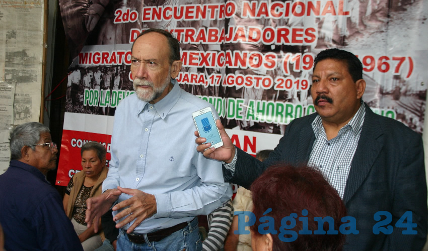 “Una vez dejando de pagar ya todos esos miles y miles de pesos de intereses, se puede mandar estas partidas presupuestales para los sectores más vulnerables, como es el caso de nosotros los ex braceros”, manifestó Jesús Plascencia