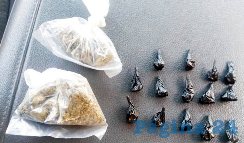 La droga que portaba &Eacute;dgar Omar &ldquo;N&rdquo; &ldquo;N&rdquo;