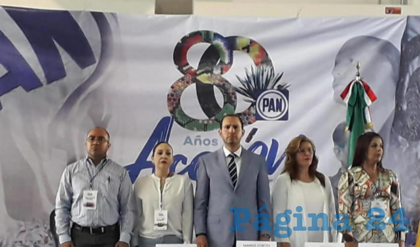 Marko Cortés, presidente nacional del PAN, expuso que el partido albiazul trabaja para ir solo en las elecciones federales de 2021, y aunque se analizan diferentes alternativas, “éstas son alianzas con la sociedad”/Foto: Especial 
