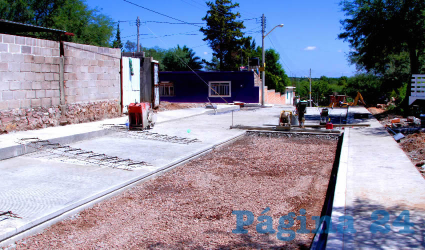 Se han realizado también diversos trabajos de mantenimiento y mejora en escuelas, para que los alumnos estudien en espacios dignos