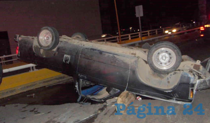 El percance ocurrió en el Puente Bicentenario, al sur de la ciudad
