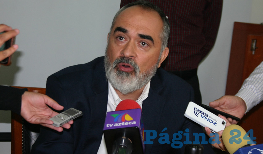 “Yo hago un llamado a que Marko Cortés deje de buscar obstaculizar los procesos del Poder Judicial y del Poder Legislativo en el estado de Jalisco”, llamó el legislador Salvador Caro tras la reciente visita del presidente nacional del PAN a la entidad/Fotos: Francisco Tapia