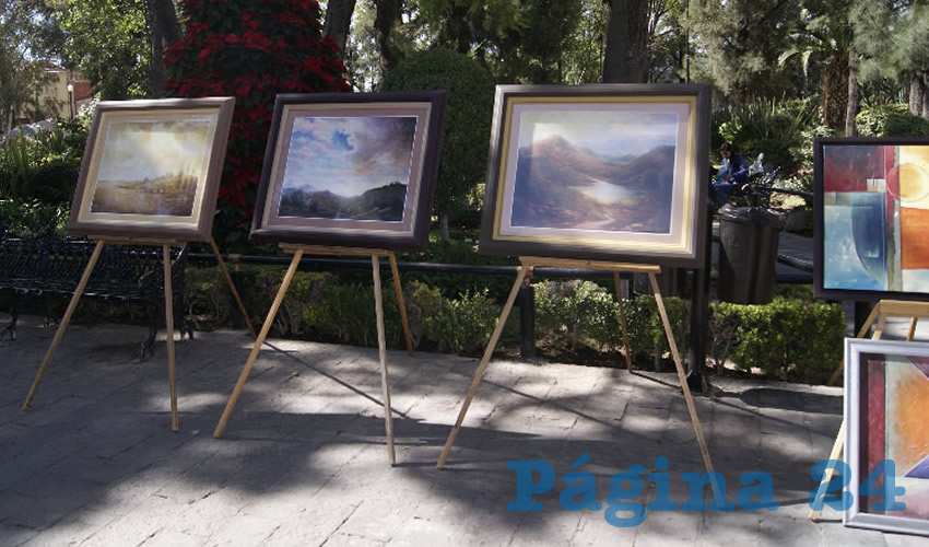 Cuadros al &oacute;leo se pueden adquirir desde 400 a 5 mil pesos