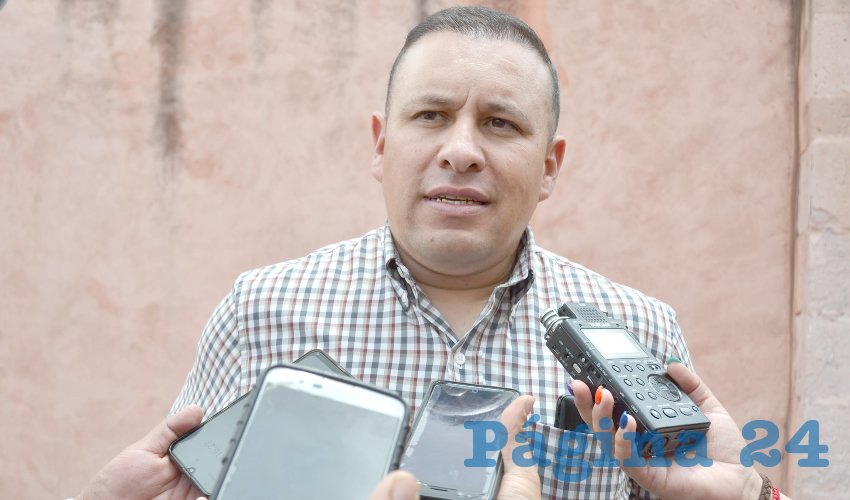 Oswaldo Caldera Murillo, titular de la Policía de Seguridad Vial (Foto: Archivo Página 24)